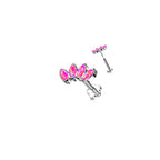 Piercing Labret MICHKA en Titane et Opale