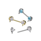 Piercign Téton CELENA en Acier et Zirconium