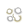 Piercing Anneau MOONA en Titane et Zirconium