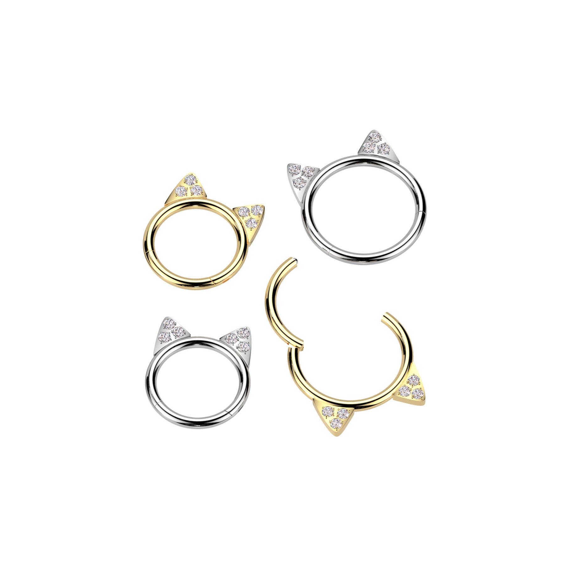 Piercing Anneau OTHA en Titane et Zirconium