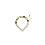 Piercing Anneau TAKALA en Acier et Zirconium