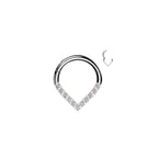 Piercing Anneau TAKALA en Acier et Zirconium