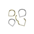 Piercing Anneau TAKALA en Acier et Zirconium