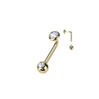 Piercing Christina ALYZIA en Titane et Zirconium