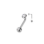 Piercing Christina ALYZIA en Titane et Zirconium