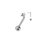 Piercing Christina OVEDA en Titane et Zirconium