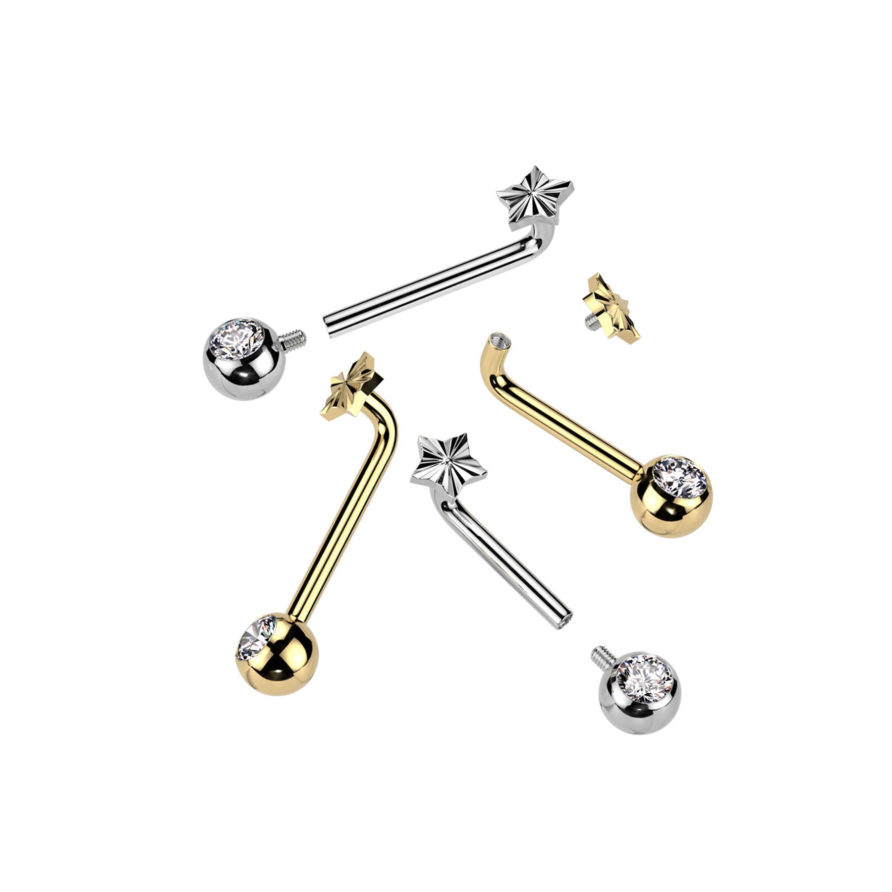 Piercing Christina OVEDA en Titane et Zirconium