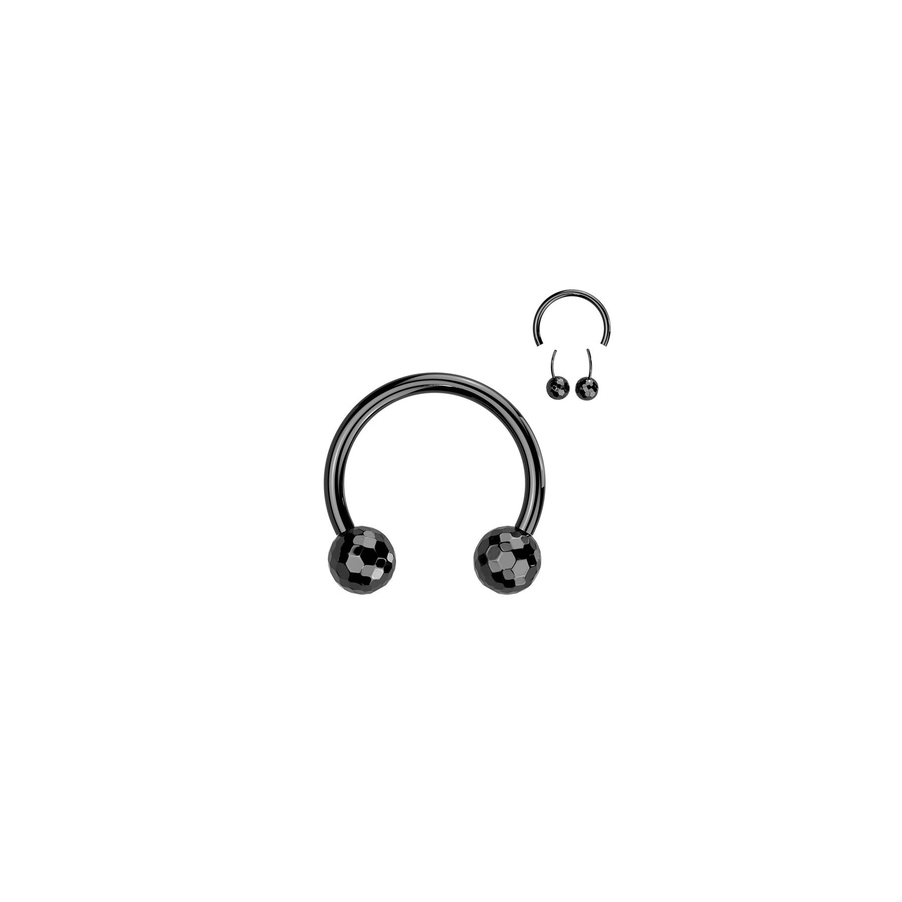 Piercing Fer à Cheval JANARA en Titane