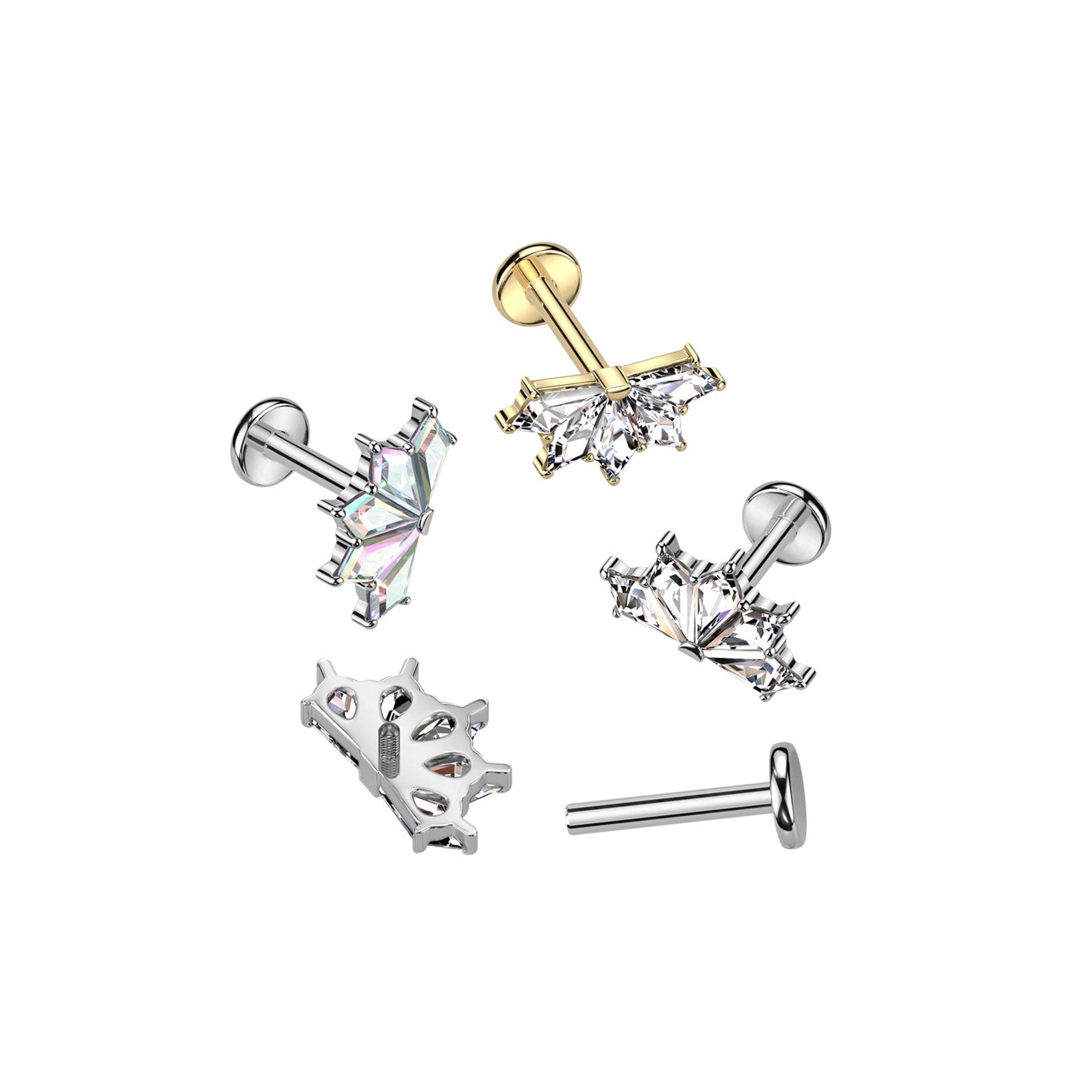 Piercing KINTA en Titane et Zirconium