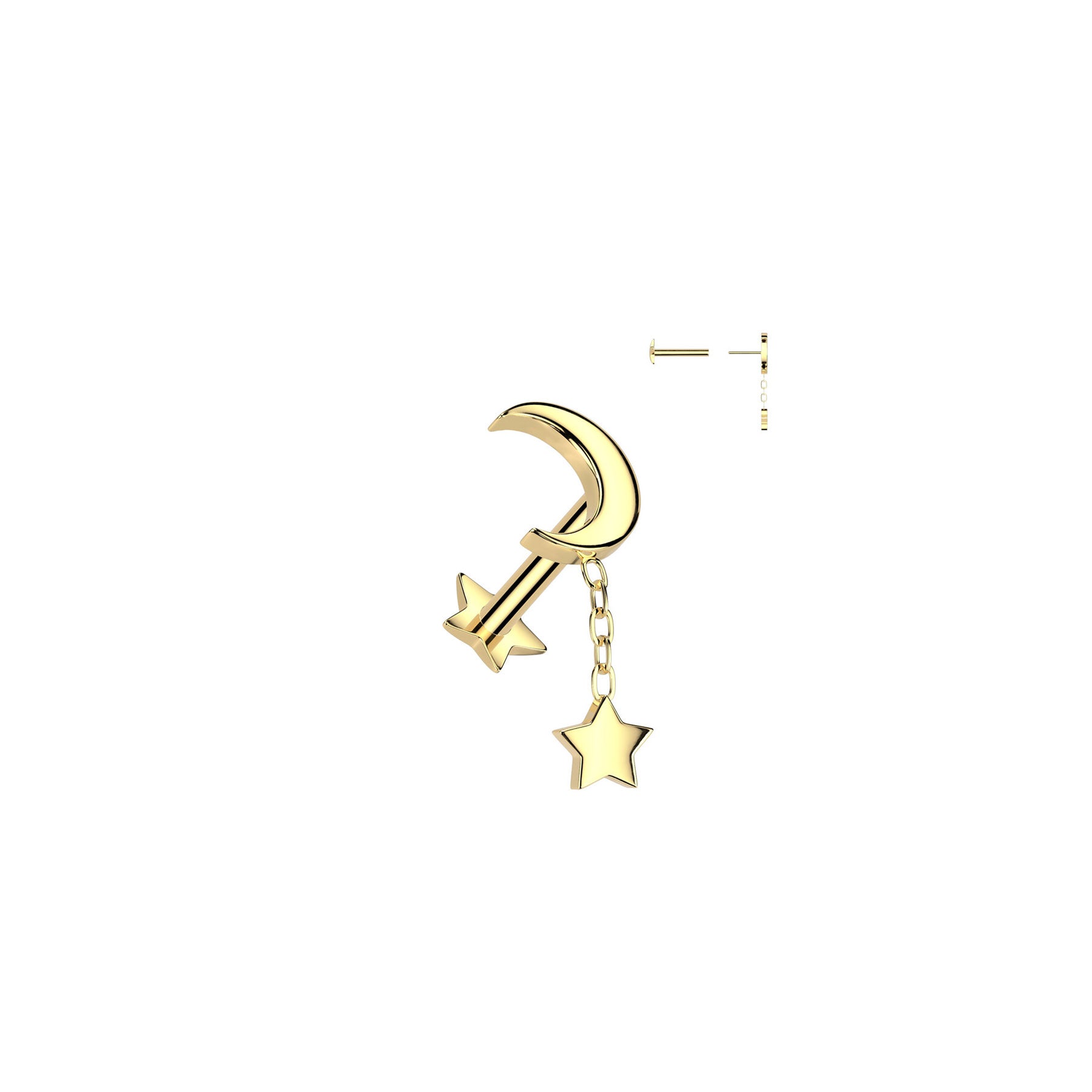 Piercing Labret DREMA en Titane