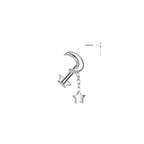 Piercing Labret DREMA en Titane