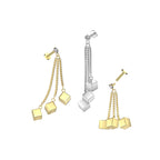 Piercing Labret ELIYA en Acier et Zirconium