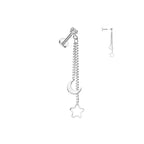 Piercing Labret NITYA en Acier et Zirconium