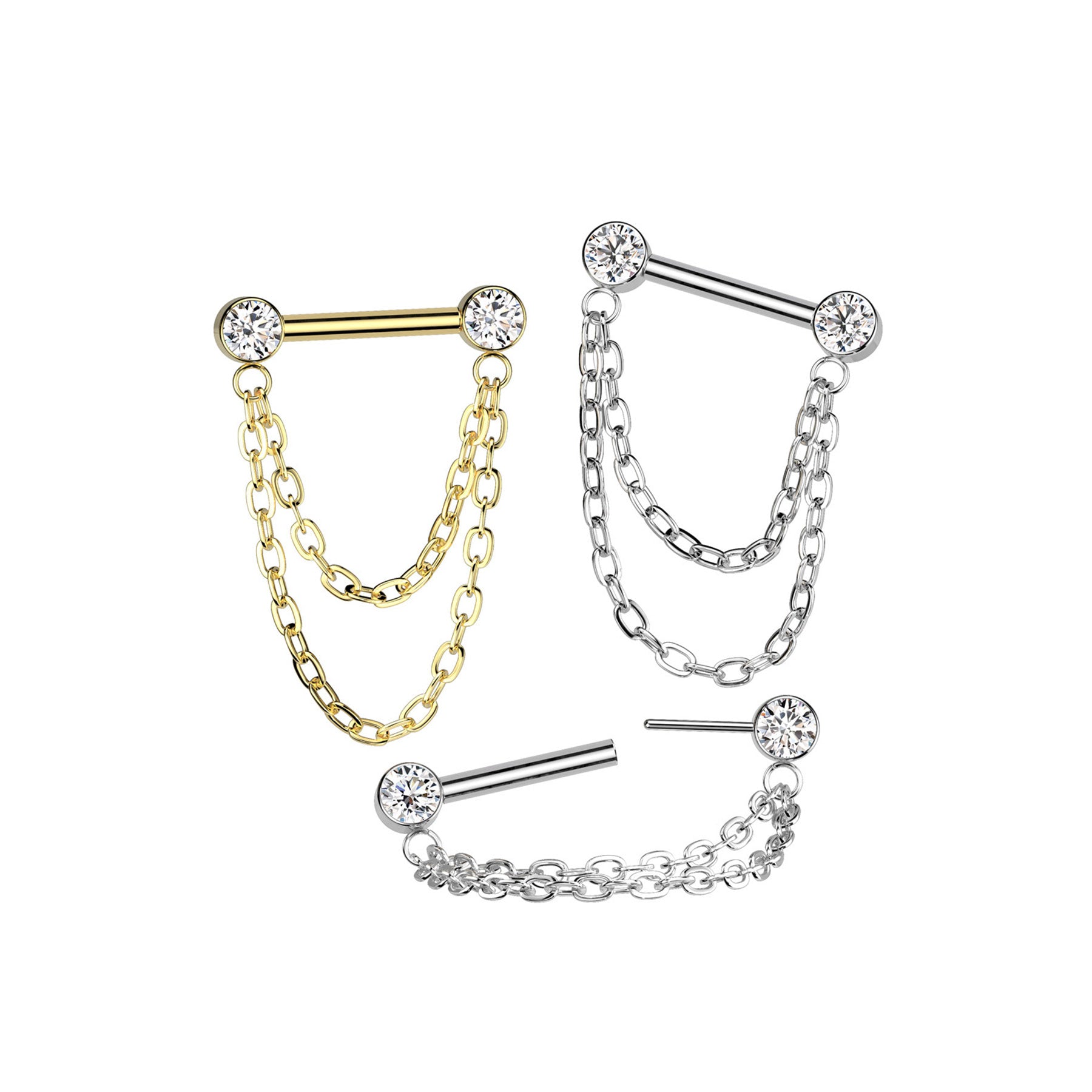 Piercing Multi Usage OBERA en Titane et Zirconium