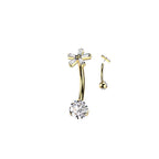 Piercing NABIA en Titane et Zirconium