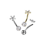 Piercing NABIA en Titane et Zirconium