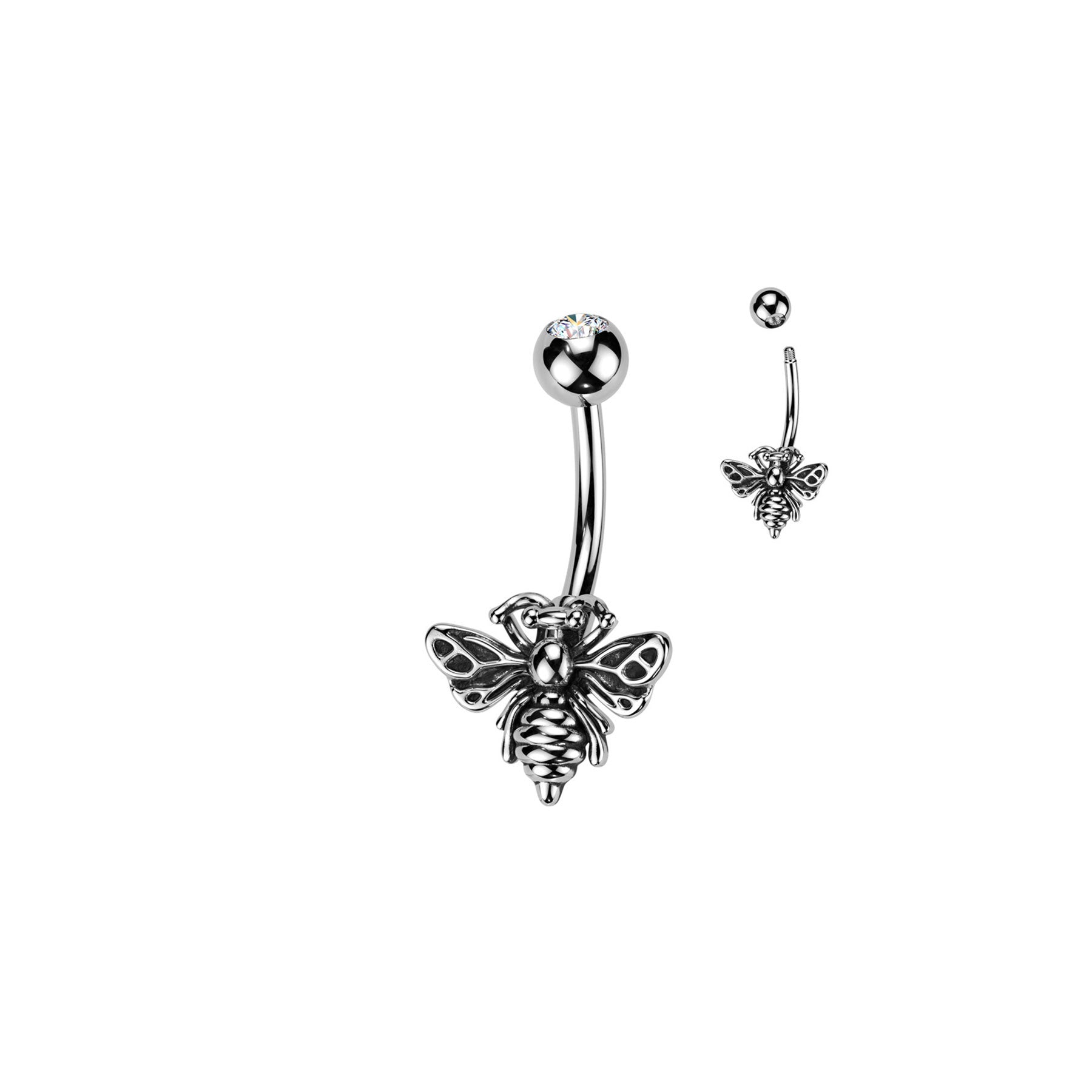 Piercing Nombril CAMORA en Acier