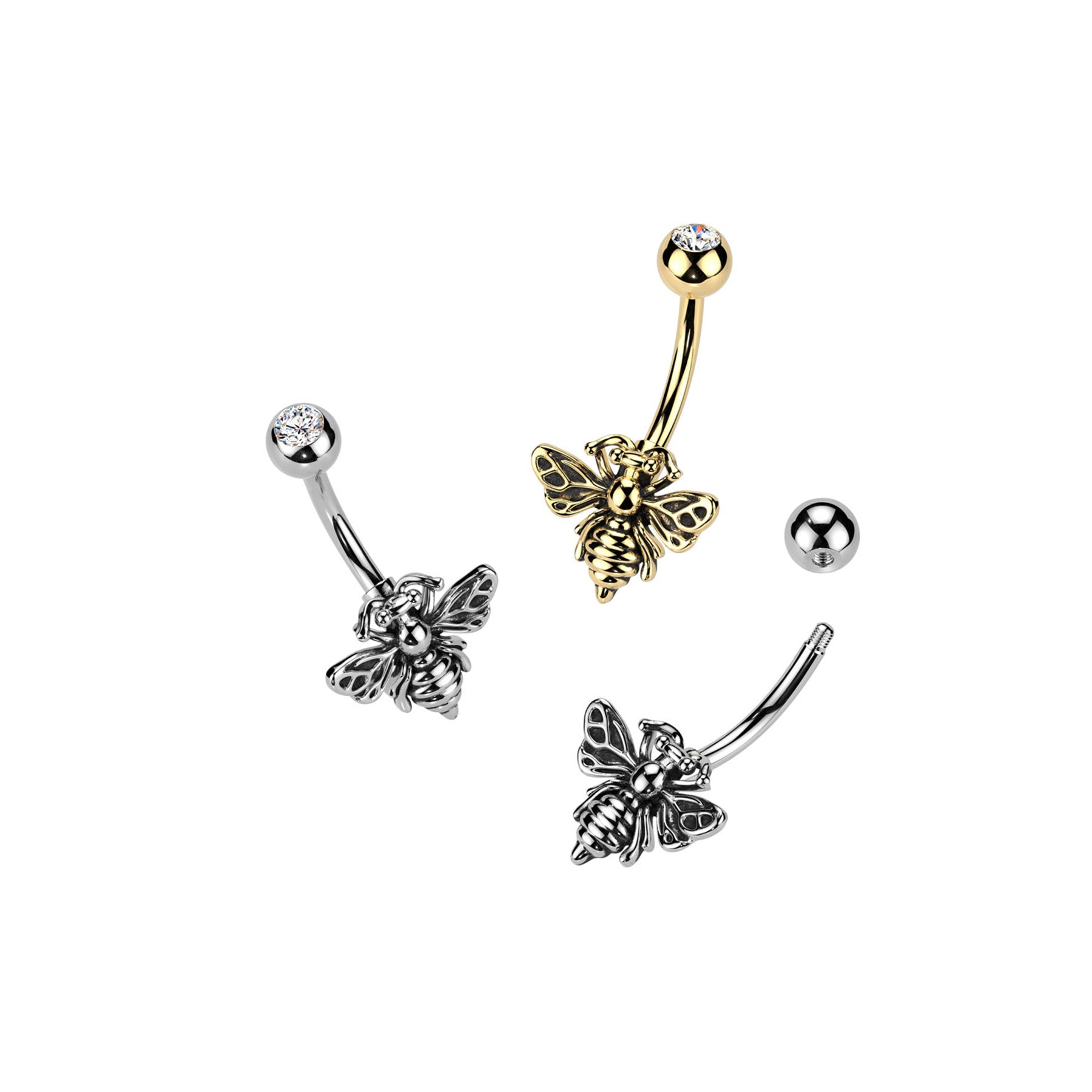 Piercing Nombril CAMORA en Acier