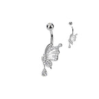 Piercing Nombril ELIONA en Acier et Zirconium