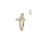Piercing Nombril NAHIA en Acier et Zirconium