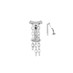 Piercing Nombril Inversé JAHDA en Titane et Zirconium