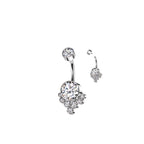 Piercing Nombril MALOYA en Titane et Zirconium