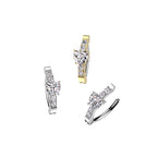 Piercing Nombril ZOYA en Acier et Zirconium