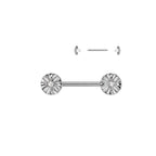 Piercing Téton PRAJNA en Acier et Zirconium