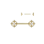 Piercing Téton VIMALA en Acier et Zirconium