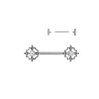Piercing Téton VIMALA en Acier et Zirconium