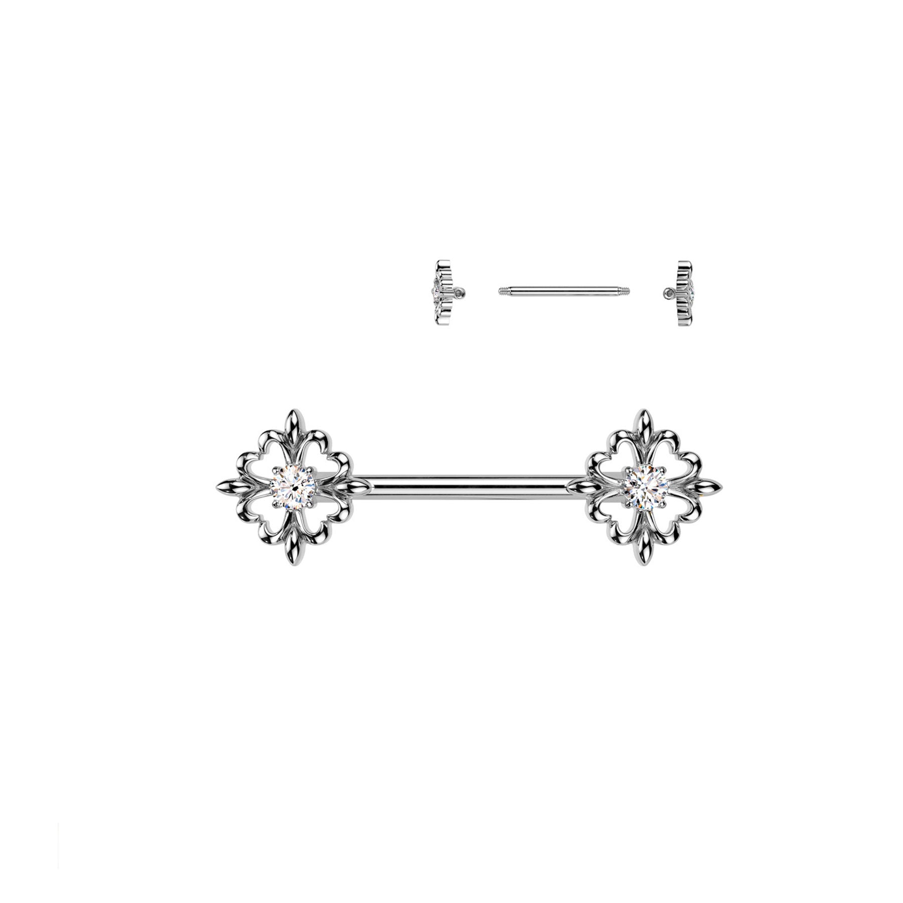 Piercing Téton VIMALA en Acier et Zirconium