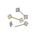 Piercing Téton VIMALA en Acier et Zirconium