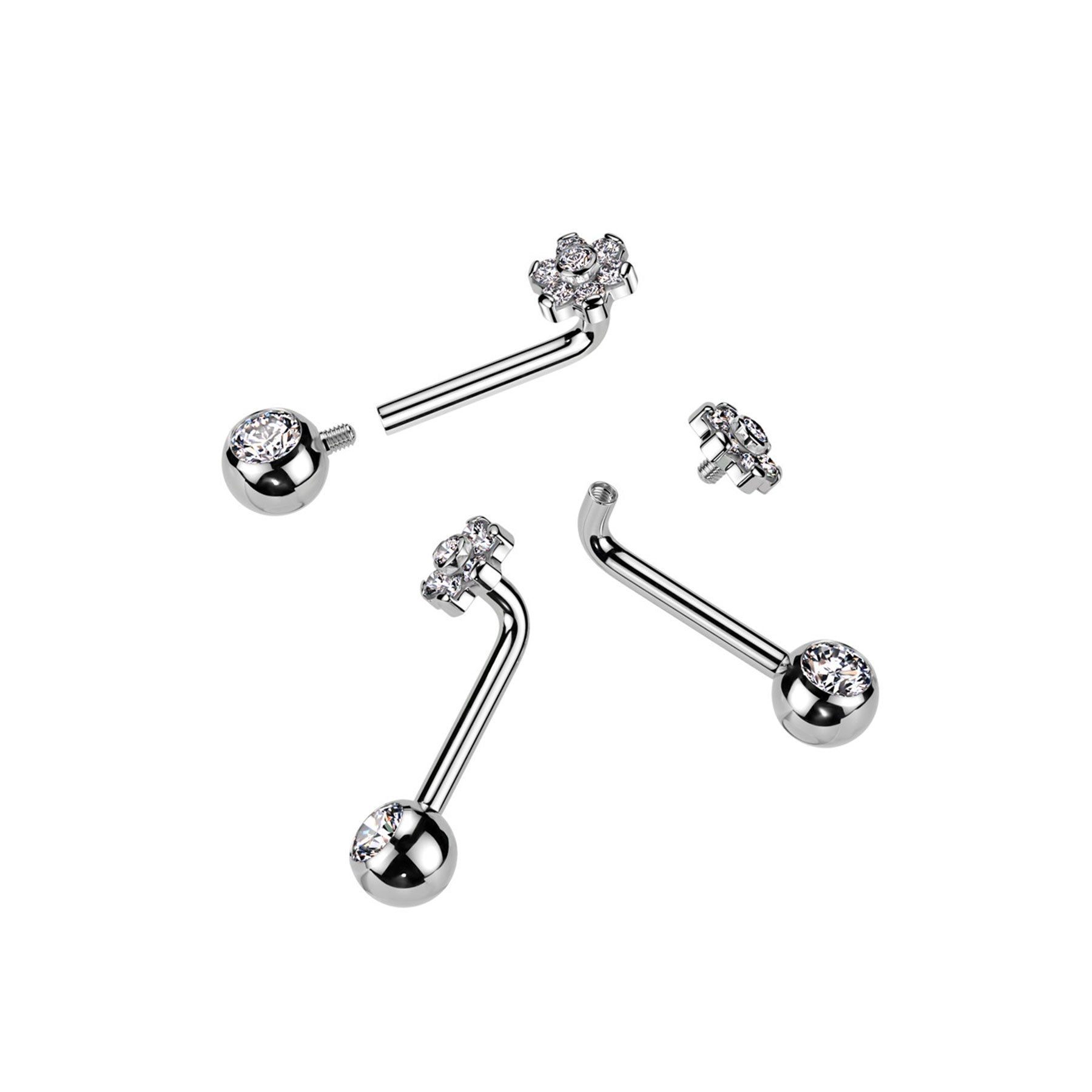 Piercing TIMIRA en Titane et Zirconium