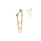 Piercing Tragus VENITA en Acier et Zirconium